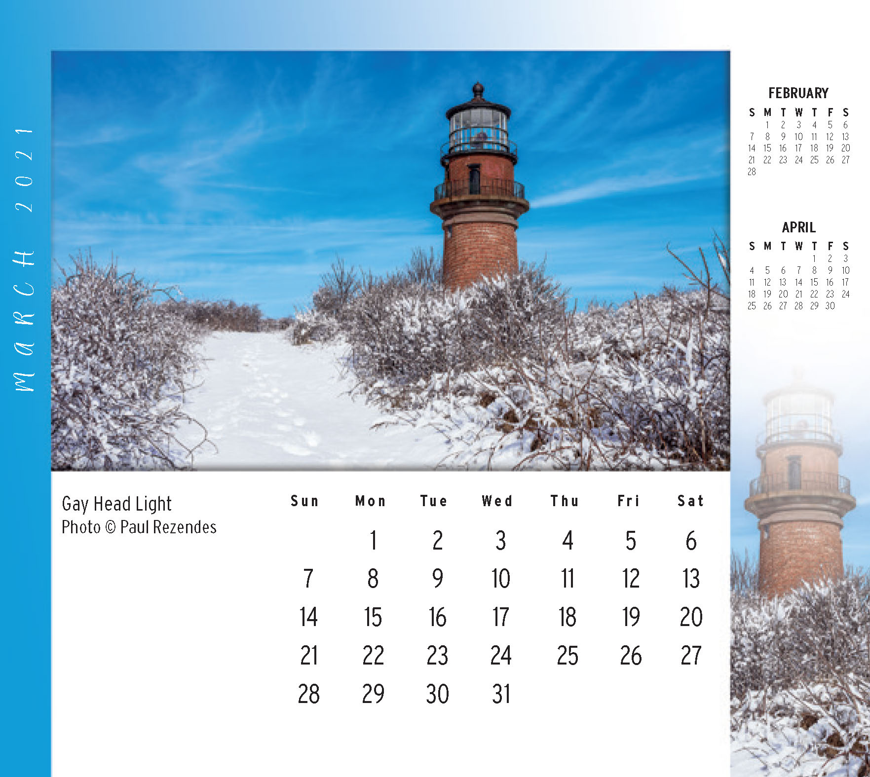 Martha's Vineyard Calendar 2022 Customize and Print