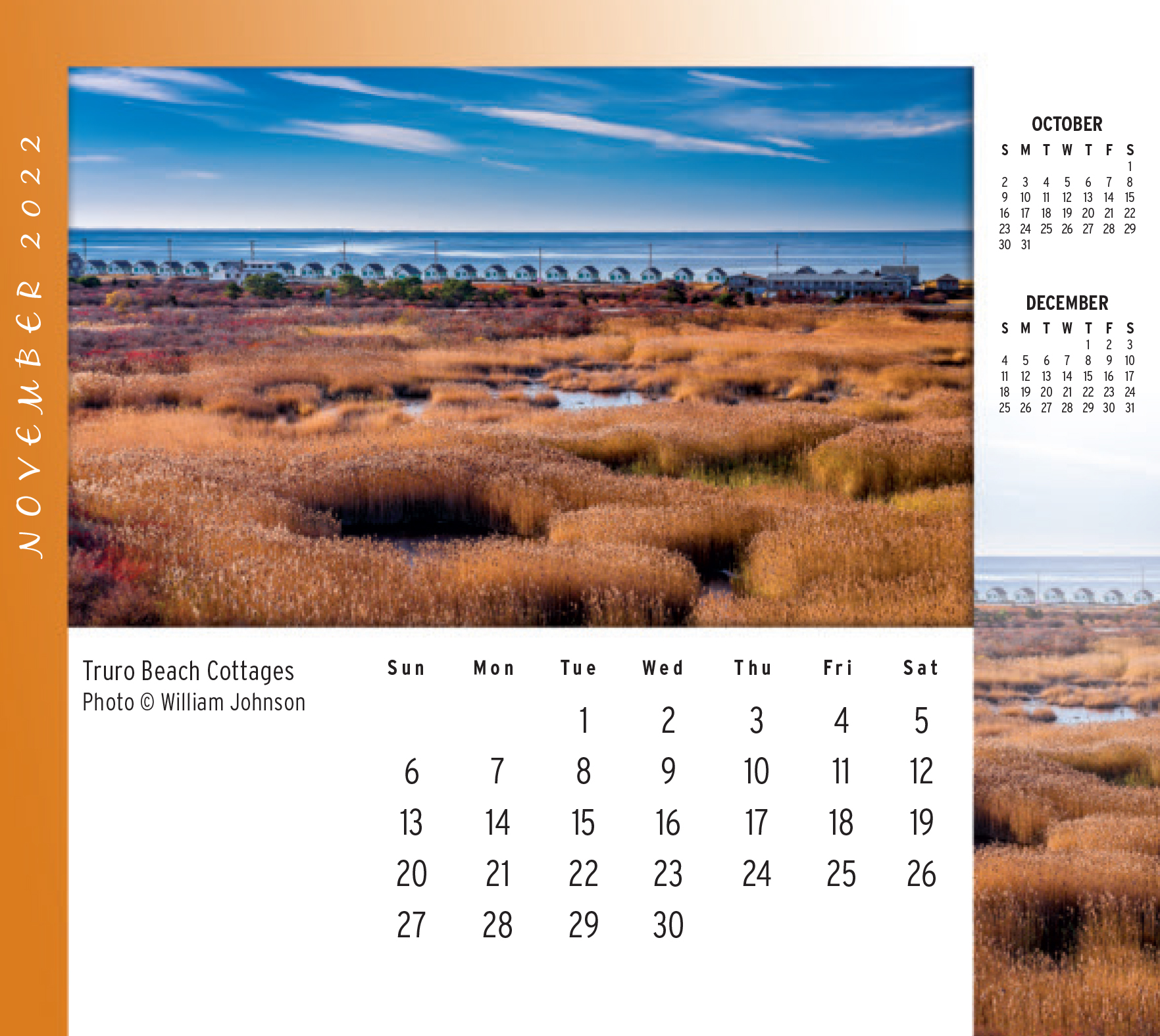 Cape Cod Desktop/Wall Calendar 2022 | Meds Maps Cape Cod