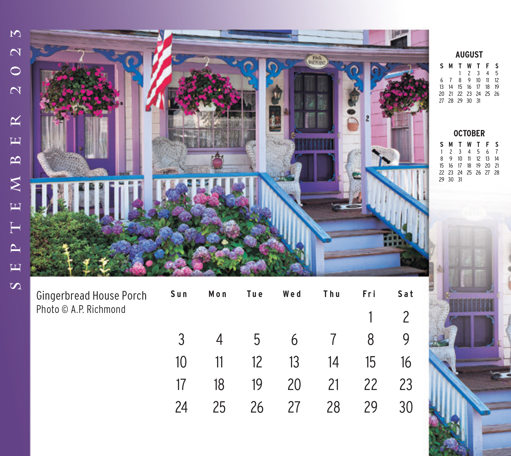 Martha’s Vineyard Desktop/Wall Calendar 2023 Meds Maps Cape Cod